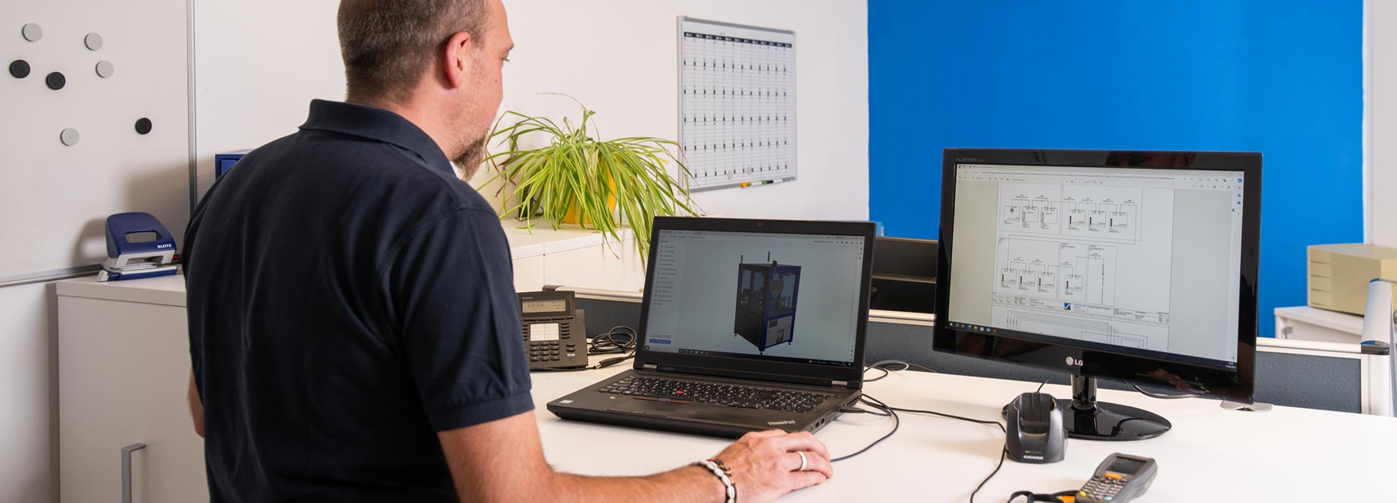 Elektrokonstruktion und Schaltplanerstellung am Computerarbeitsplatz