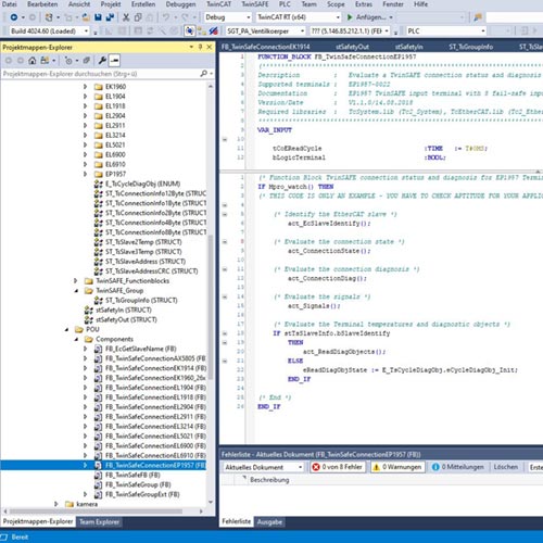 SPS-Programmierung und Automatisierungssoftware für Produktionsanlagen